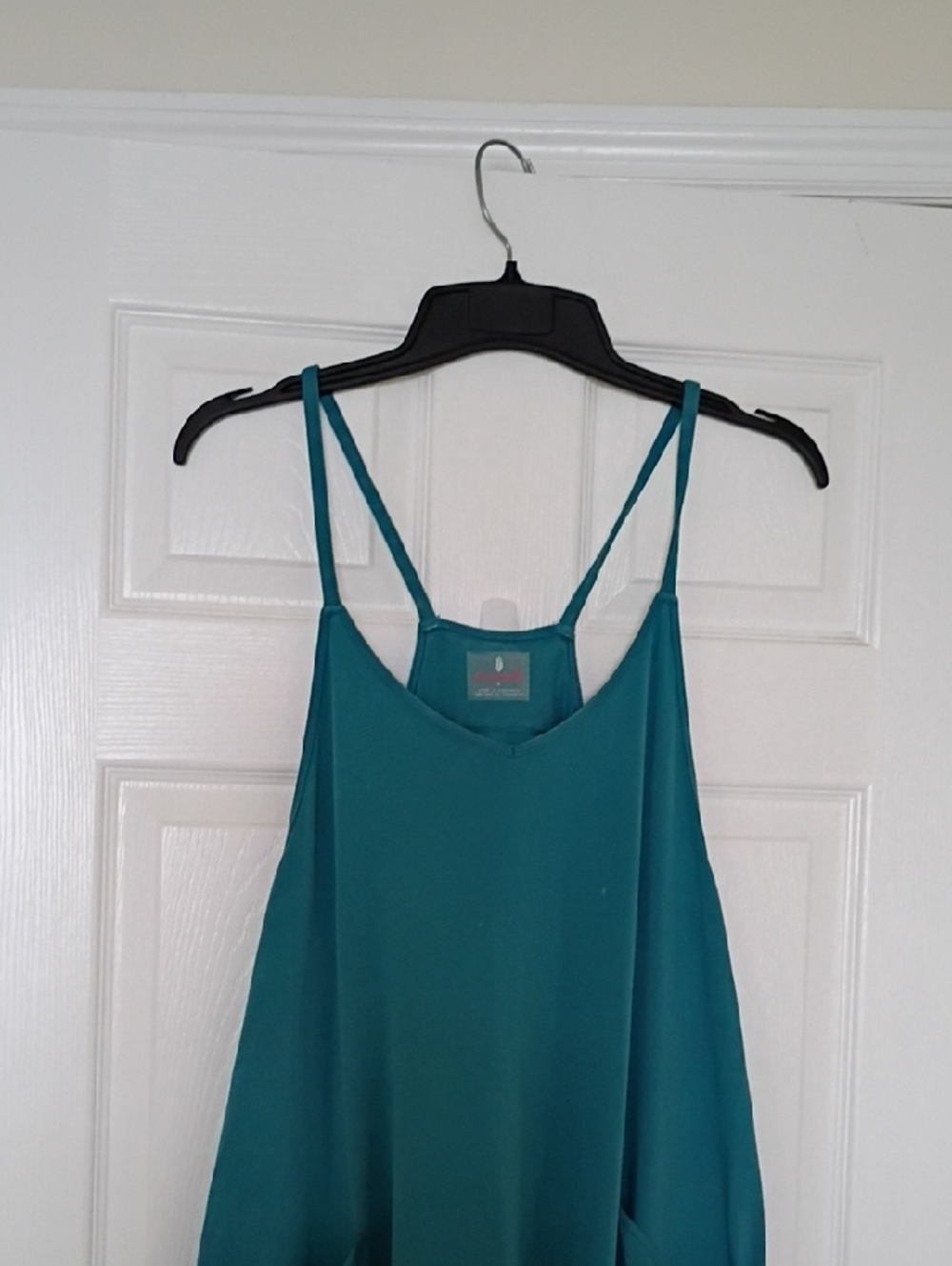 Free People Teal Hot Shot Onesie, L - Picture 3 of 8